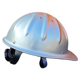 金童铝合金安全帽高强度头盔工地施工防护帽铝盔万科加厚免费刻字