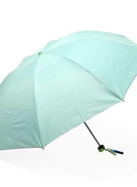 天堂336T银胶三折晴雨广告礼品伞