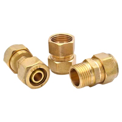 全铜4分1216铝塑管接头