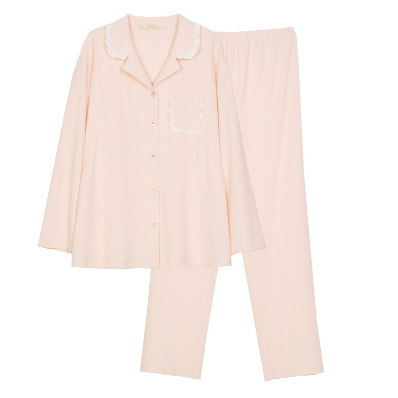 快乐屋大码月子服产房哺乳家居服