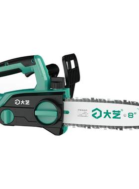 大艺手持直流电链锯伐木轻巧