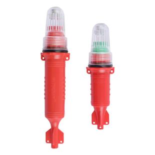 俱竞阳警示信号灯船用航标浮标灯道路红绿频闪装电池光控指示灯