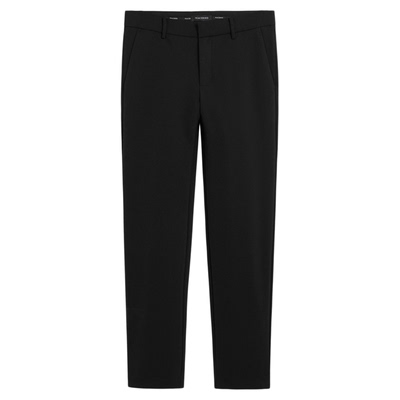 太平鸟男装简约时尚商务休闲九分西装裤BWGBD4101