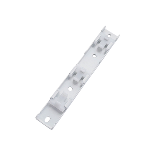 窗帘轨道支架窗帘滑轨配件安装码直轨弯轨双三顶装码弹簧固定卡扣