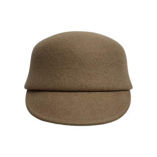 三环路100%纯羊毛马术帽气质复古报童帽高级感秋冬骑士帽时尚男女