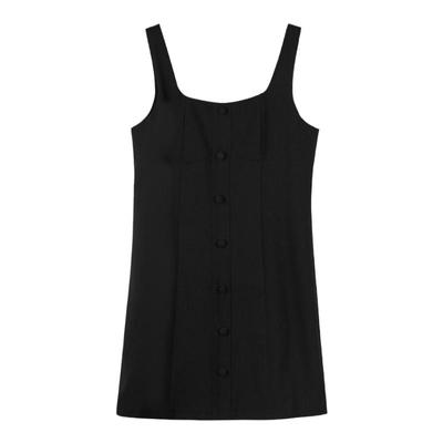 修身吊带打底连衣裙女