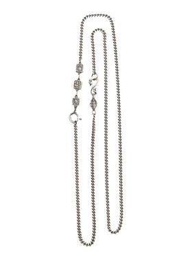 藏式S925纯银吉详八宝百搭项链