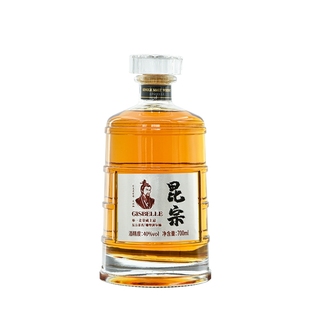 吉斯波尔单一麦芽威士忌昆宗茶香无焦糖色40度洋酒礼盒700ml