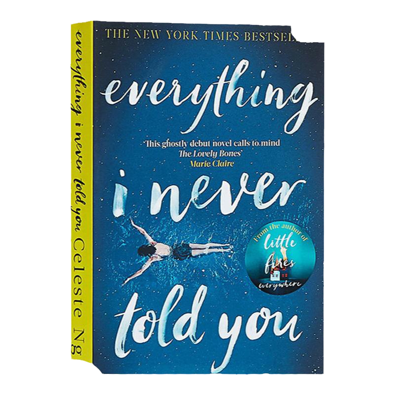 无声告白 英文原版小说 Everything I Never Told You 伍绮诗原版 英文版 Celeste Ng 进口英语原版书籍