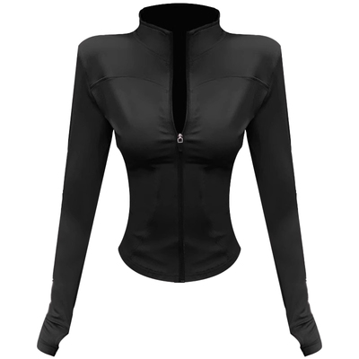 秋季防晒速干衣瑜伽运动外套