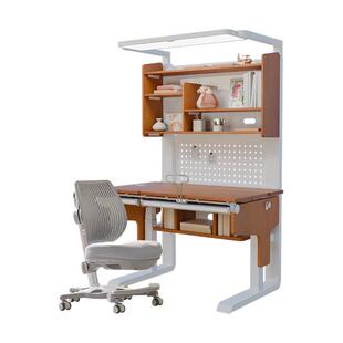 德国Sugar Swan北美樱桃木电动儿童学习桌可升降大路灯护眼书桌椅