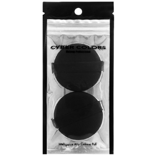 CYBER COLORS尚智色彩智能型气垫粉扑2个装 细腻服帖耐磨亲肤正品