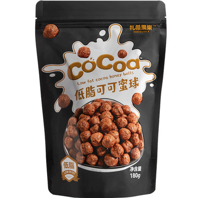 可可蜜球0脂肪即食配料无蔗糖