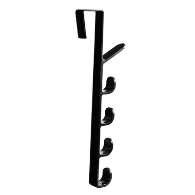 免打孔竖向多钩门后挂钩收纳挂架