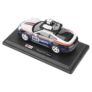 比美高1:24保时捷911车模dakar达喀尔越野赛车模型合金仿真汽车