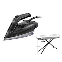 Braun/ Braun SI5184 BK Smart Steam Iron, Small household high-temperature disinfection and sterilization handheld thumbnail 2
