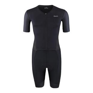 达恩新款骑行服连体服夏季男短袖骑行服紧身透气速干自行车装备