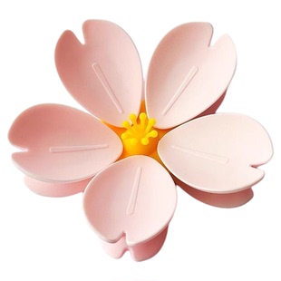 樱花封口夹家用创意高颜值磁吸贴可爱零食密封夹厨房食物封口神器