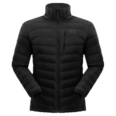 安德玛鹅绒服防泼水防风立领轻量