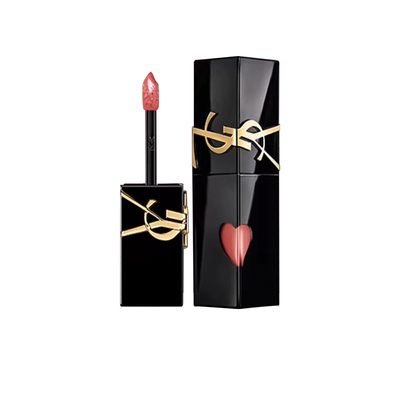 圣罗兰黑管镜面唇釉爱心唇釉