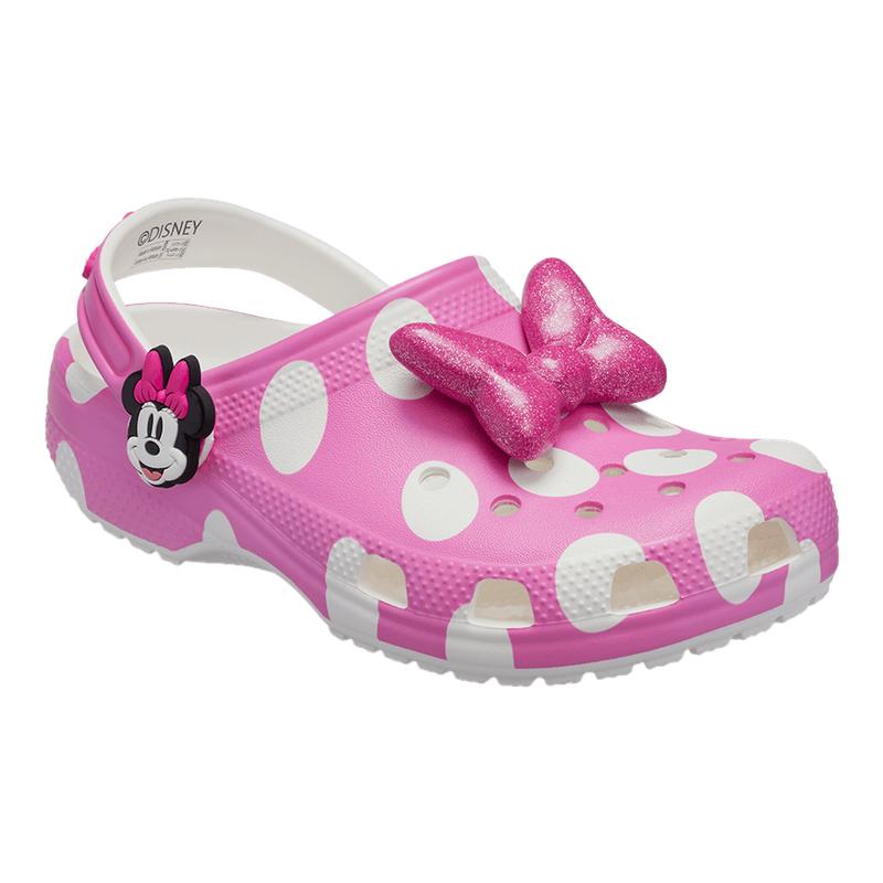 Crocs卡骆驰xMickey&Friends合作系列米妮米奇款经典洞洞鞋
