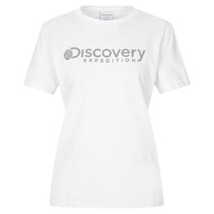 Discovery探索户外凉感短袖T恤休闲字母防晒半袖男女情侣