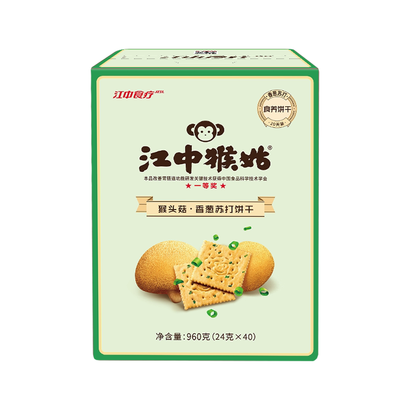 江中猴姑香葱苏打饼干