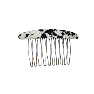 前额刘海插梳碎头发整理神器醋酸发夹女后脑勺倒插发梳头饰发卡子