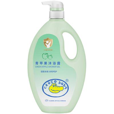鳄鱼宝宝青苹果儿童沐浴露