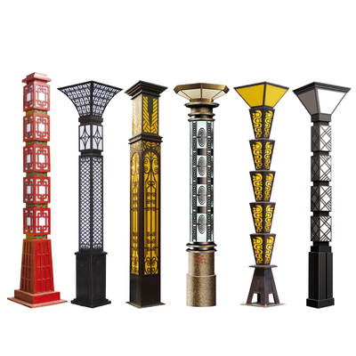 LED户外防水高杆景观庭院灯