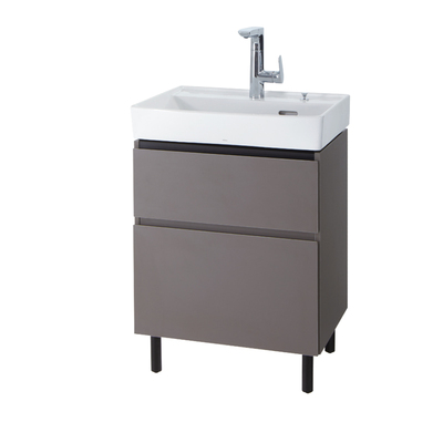 TOTO新款浴室柜组合LBEA060KC摩卡色落地式一体陶瓷智洁盆（06）