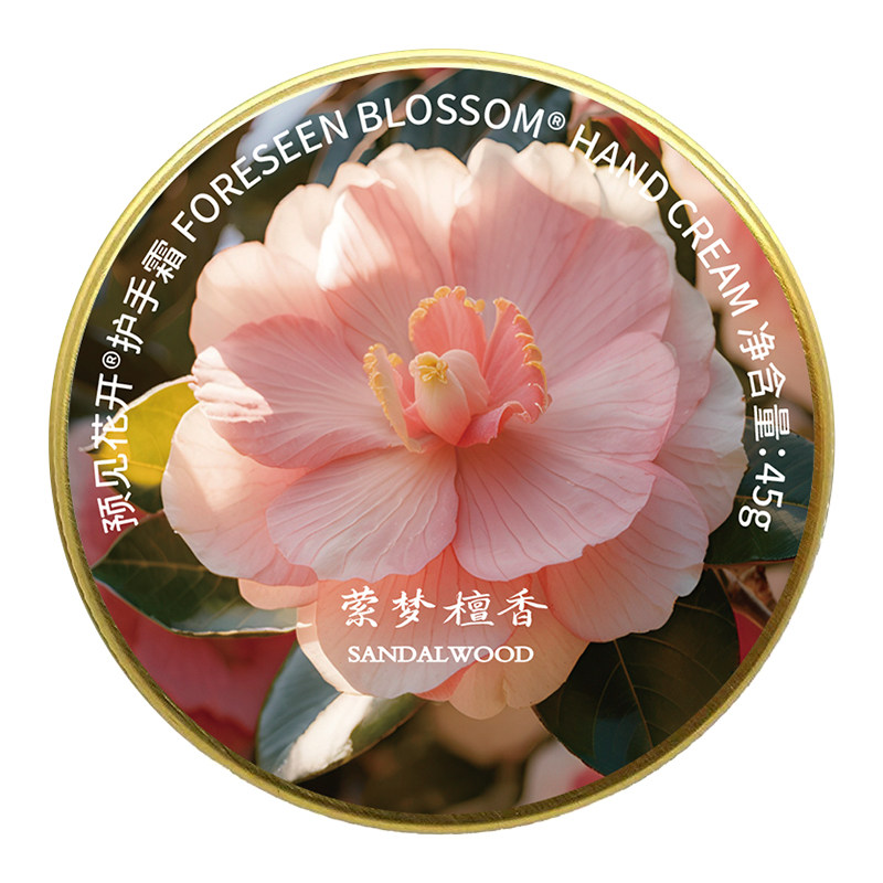预见花开护手霜浪漫山茶花手霜结婚礼物滋润保湿伴手礼盒套装