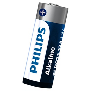 飞利浦27A/23A12V小号碱性电池适用于电动卷闸门/车辆遥控器/防盗器/无线门铃/话筒/电子词典/无线呼救器电池
