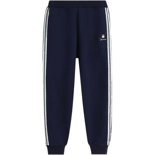 英氏女童裤子2026新款春装儿童运动裤休闲长裤中大童加绒女孩卫裤