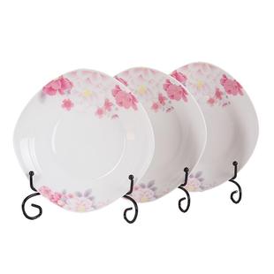 方盘家用6只景德镇陶瓷四方形深盘10个异形盘子套装 创意个性餐具