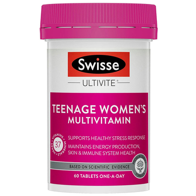 swisse少女改善发育益智维生素片