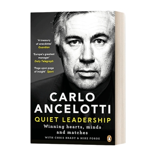 安静领导力 英文原版 Quiet Leadership 卡尔洛·安切洛蒂个人传记 英文版 进口英语原版书籍