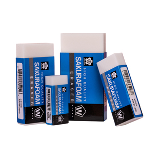 樱花橡皮美术生专用素描绘画可擦细节超净橡皮擦无异味学生考试无碎屑干净不留痕擦字成线美术学生专用铅笔檫