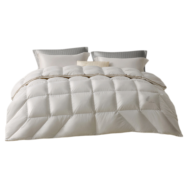 罗莱家纺秋冬被子被芯A类阻螨波兰进口95羽绒四季加厚保暖冬被
