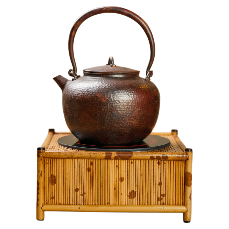 手工竹编电陶炉围炉煮茶新中式