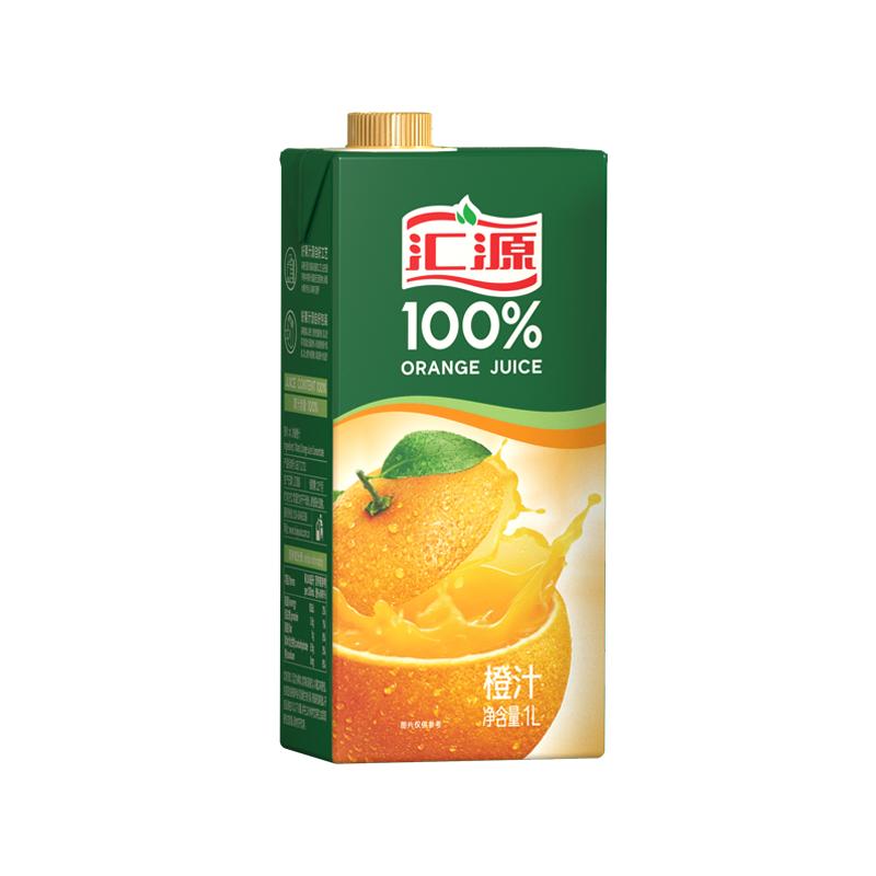 汇源100%果汁2L*2大瓶装纯果汁饮料过年官方旗舰店果饮品