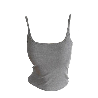 春夏带胸垫吊带内搭透气大U美背