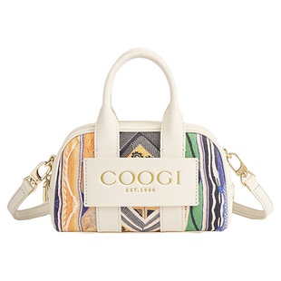 COOGI包包新款头层牛皮女包高级感斜挎包波士顿包休闲手提单肩包