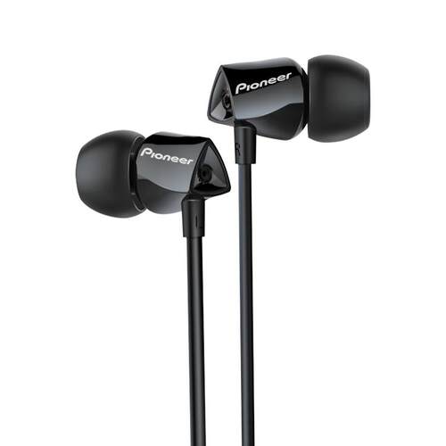 先锋有线耳机耳塞高音质hifi降噪游戏专用麦入耳式电脑圆孔3.5mm