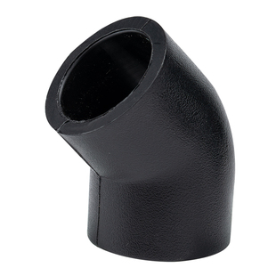 顶建pe小弯头45°水管配件20自来水管道25 32 40热熔承插管件接头