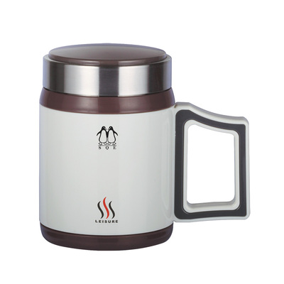 真空保温304不锈钢顺发办公杯