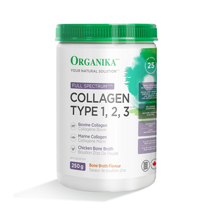 organika加拿大123型水解胶原蛋白口服小分子美肤牛鱼鸡胶原*2