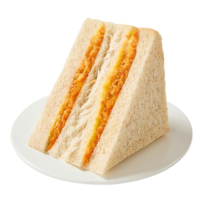 麦麦的日记全麦三明治面包早餐整箱无边吐司营养健康代餐零食蛋糕