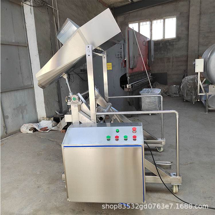 全自动液压滚揉上料机垂直提升机拌馅机用上料机 料车提升上料机