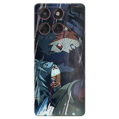 鸣人佐助适用摩托罗拉edge60pro手机壳50/40/S30/G86G85G84G75G56G55G54卡卡西火影忍者复古卡通动漫男生女款